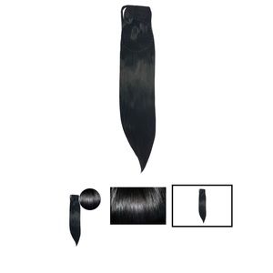 FAUX WRAP PONYTAIL 160G 20" JET BLACK (1)